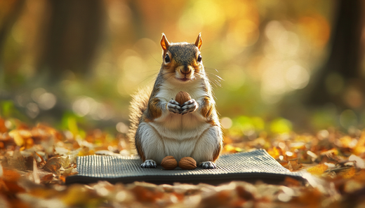 The Zen of Squirrels: Finding Mindfulness and Resilience in Nature