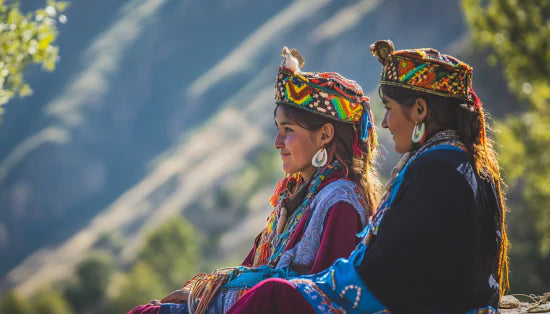 women of the ancient Kho tribe of Gilgit Baltistan